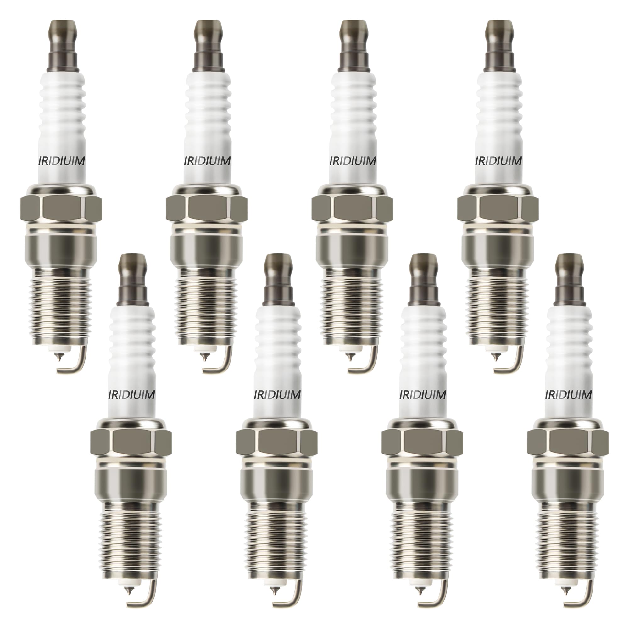 A-NAFTULY Iridium spark plugs 8-pack ready for V8 installation