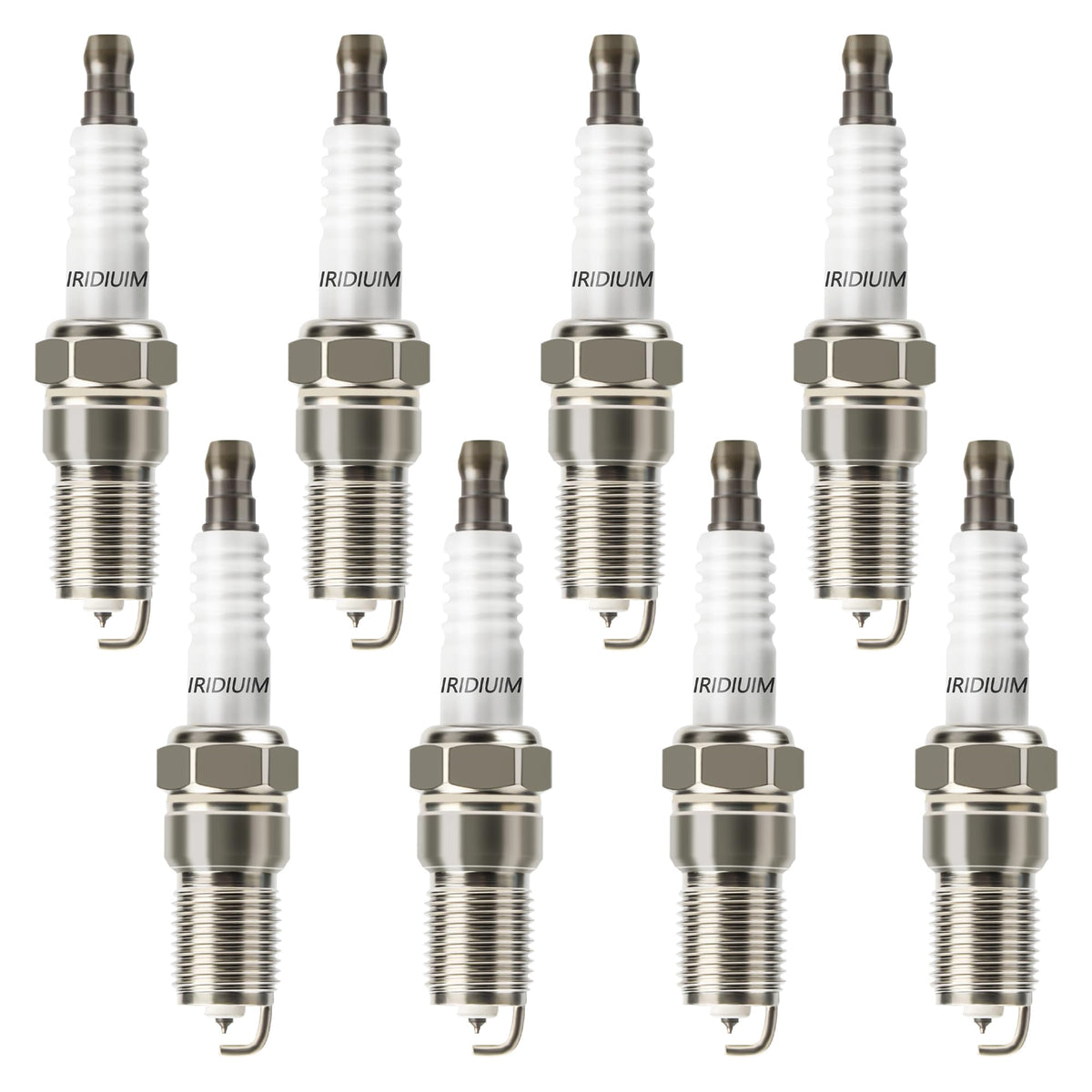 A-NAFTULY Iridium spark plugs 8-pack ready for V8 installation