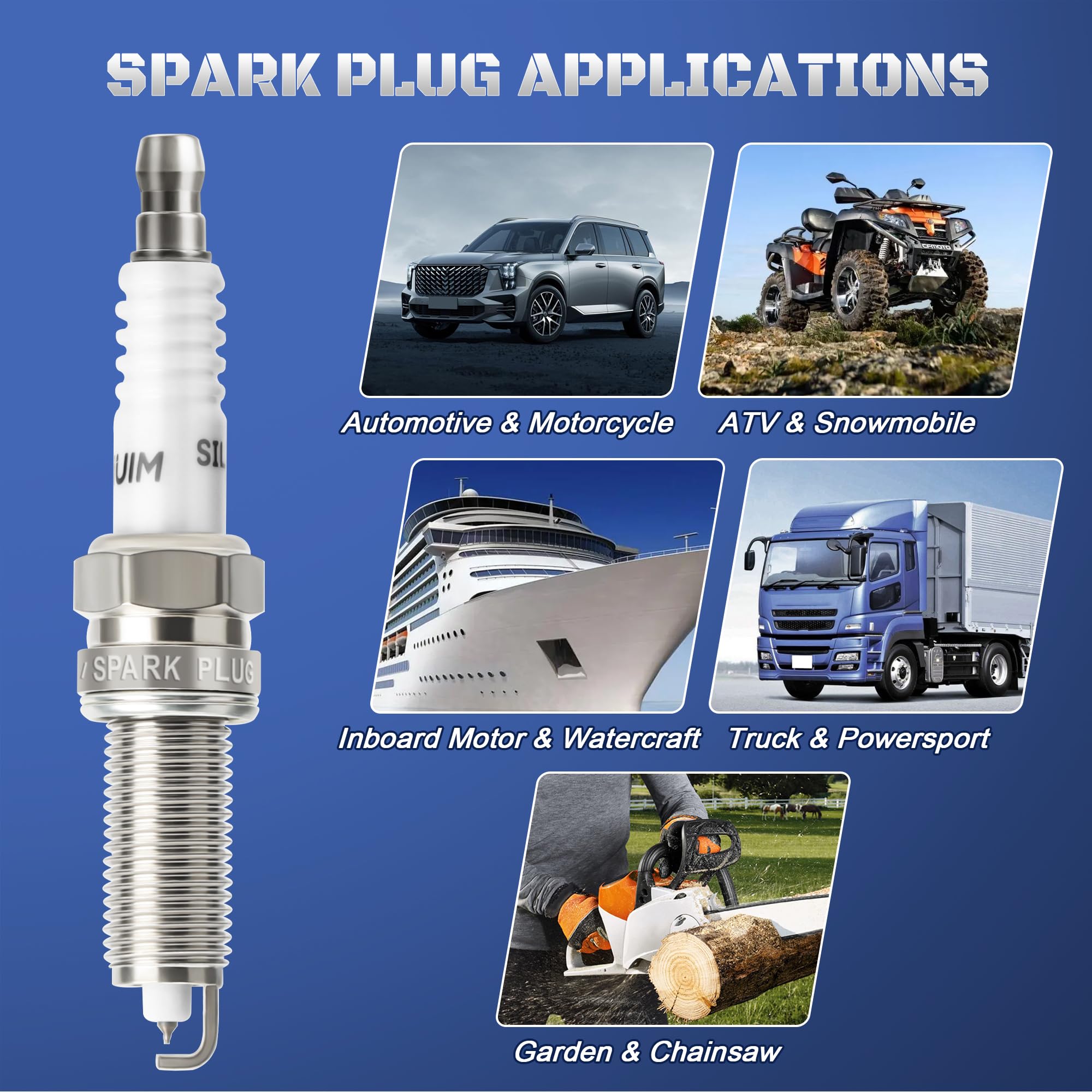 A-NAFTULY Iridium plugs durable material for long-lasting ignition components.