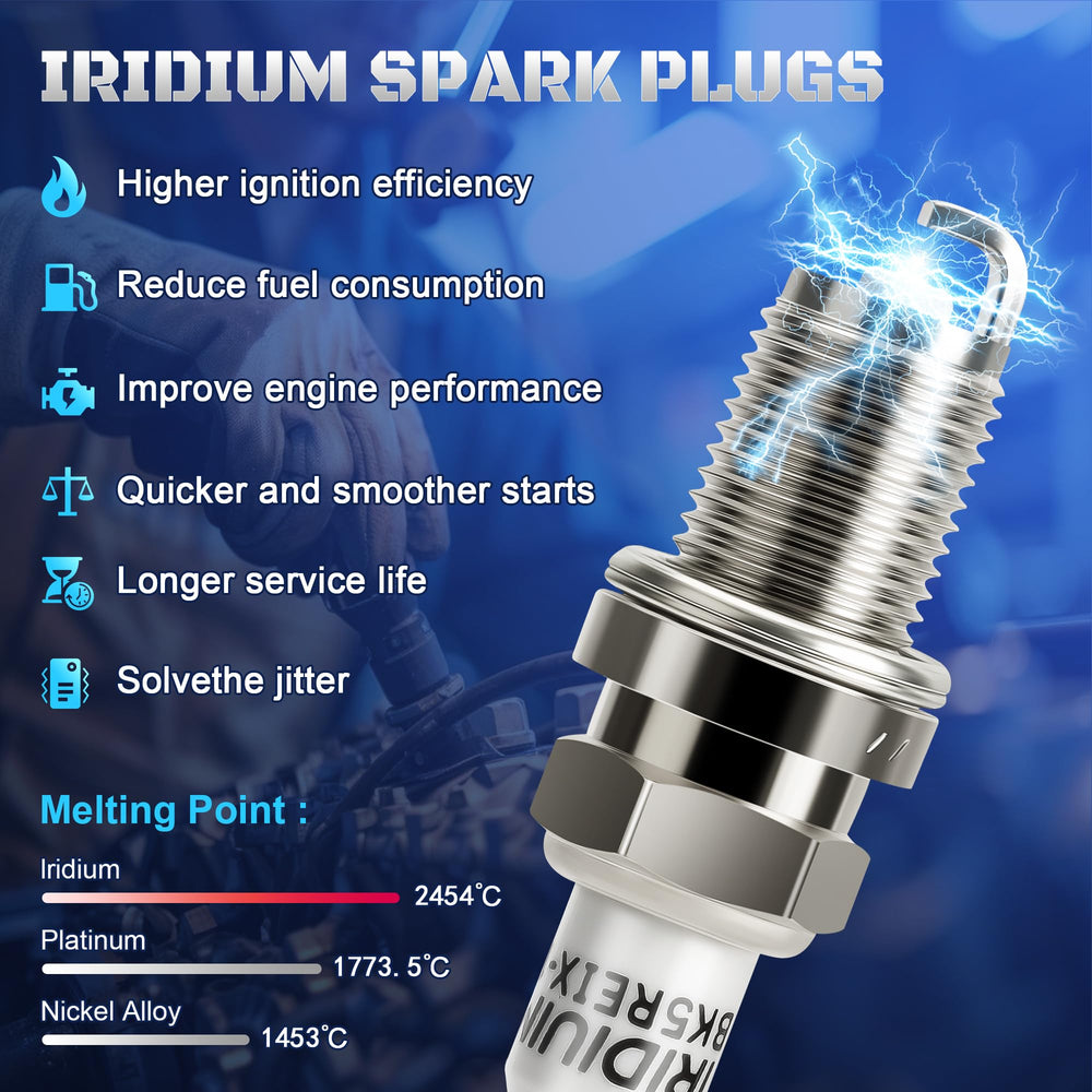 A-NAFTULY spark plugs engine bay image suggests straightforward installation.