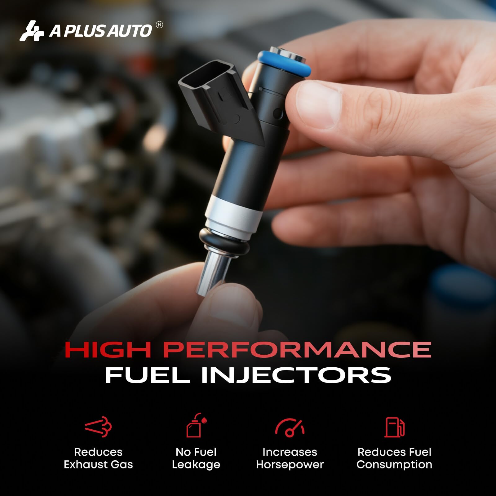 A Plus Auto flow test graphic demonstrates dynamic flow consistency