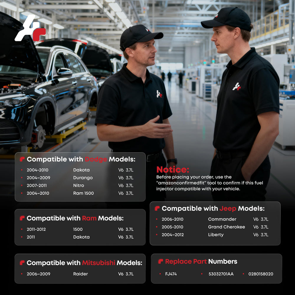 A Plus Auto fuel injectors on workbench show quality components for reliable performance.