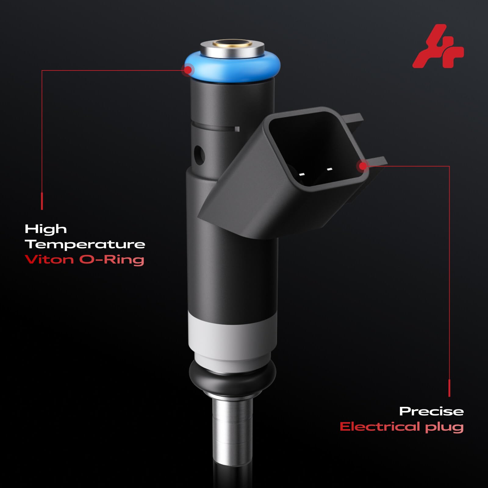 A Plus Auto coil area shows 12.5 ohm resistance for reliable operation