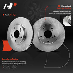 A-Premium 282mm rotor diameter kit fits front brakes on compatible models