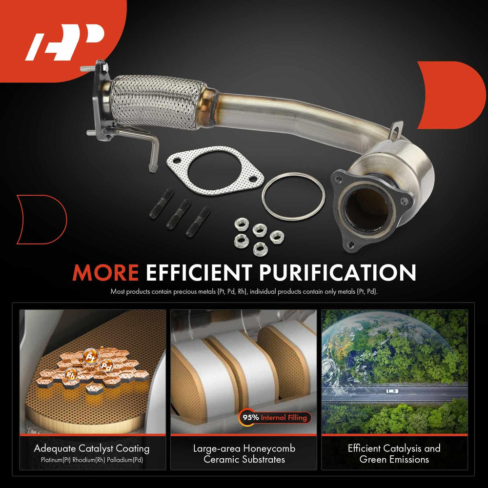 A-Premium 3-bolt inlet welded flange ensures secure fitment.