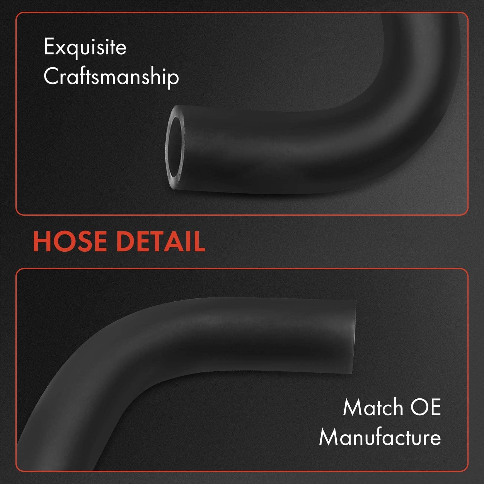 A-Premium 3-layer rubber construction provides abrasion resistance for long-lasting performance.