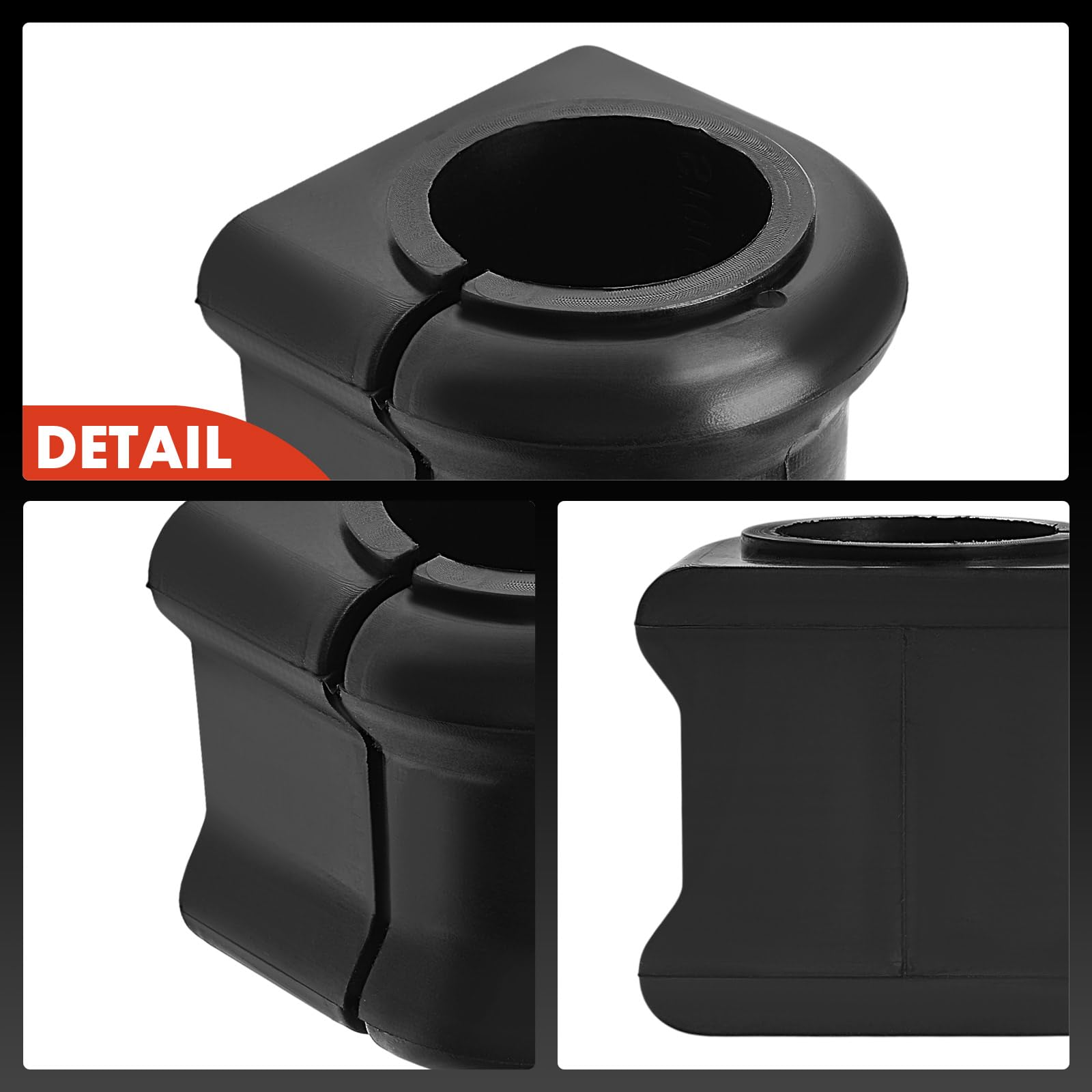 Illustration shows 32 mm or 1-1/4 inch bar compatibility