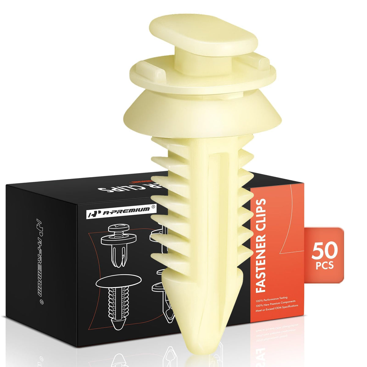 A-Premium 50pcs door panel clips pack secures GM panels.
