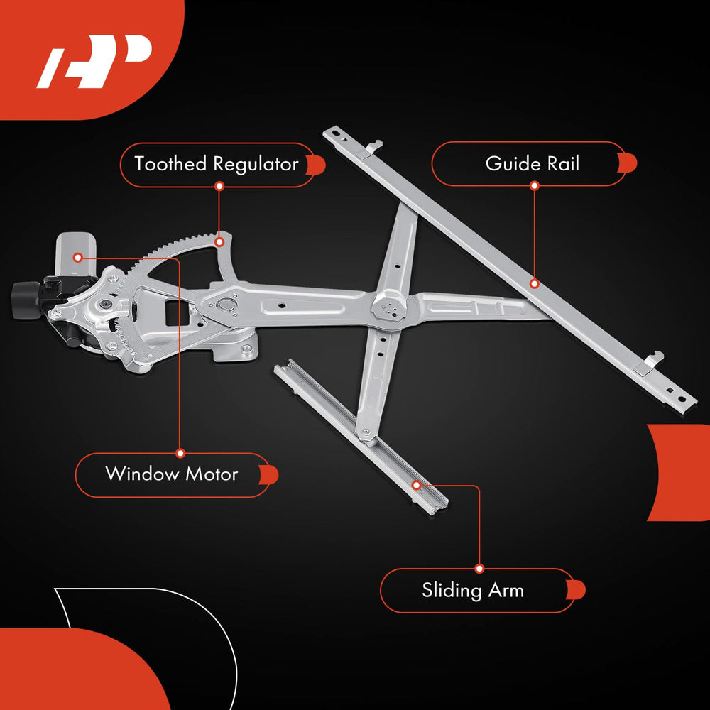 A-Premium 6-pin plug regulator for Mitsubishi Lancer front left enables easy wiring