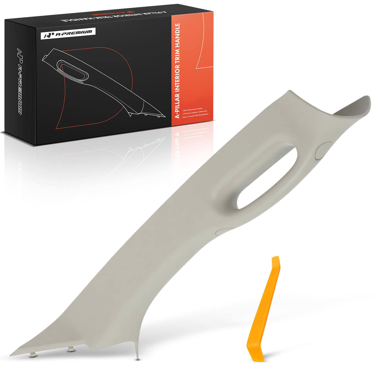 A-Premium A-Pillar grab handle front-right beige for Ram improves cabin accessibility
