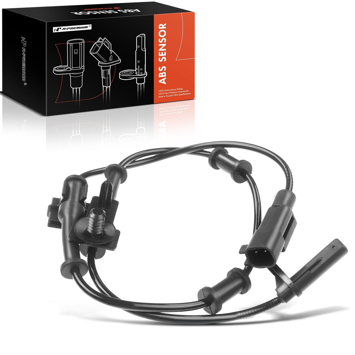 A-Premium ABS wheel speed sensor front-left for Chrysler 300 improves ABS reliability.