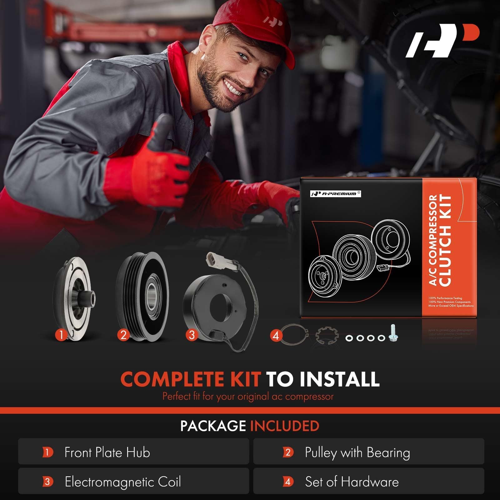 A-Premium clutch kit assembly ready image indicating an easy install