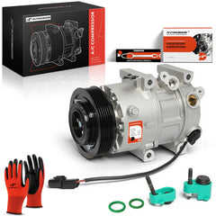 A-Premium AC compressor with clutch enabling easy installation and reliable cooling.