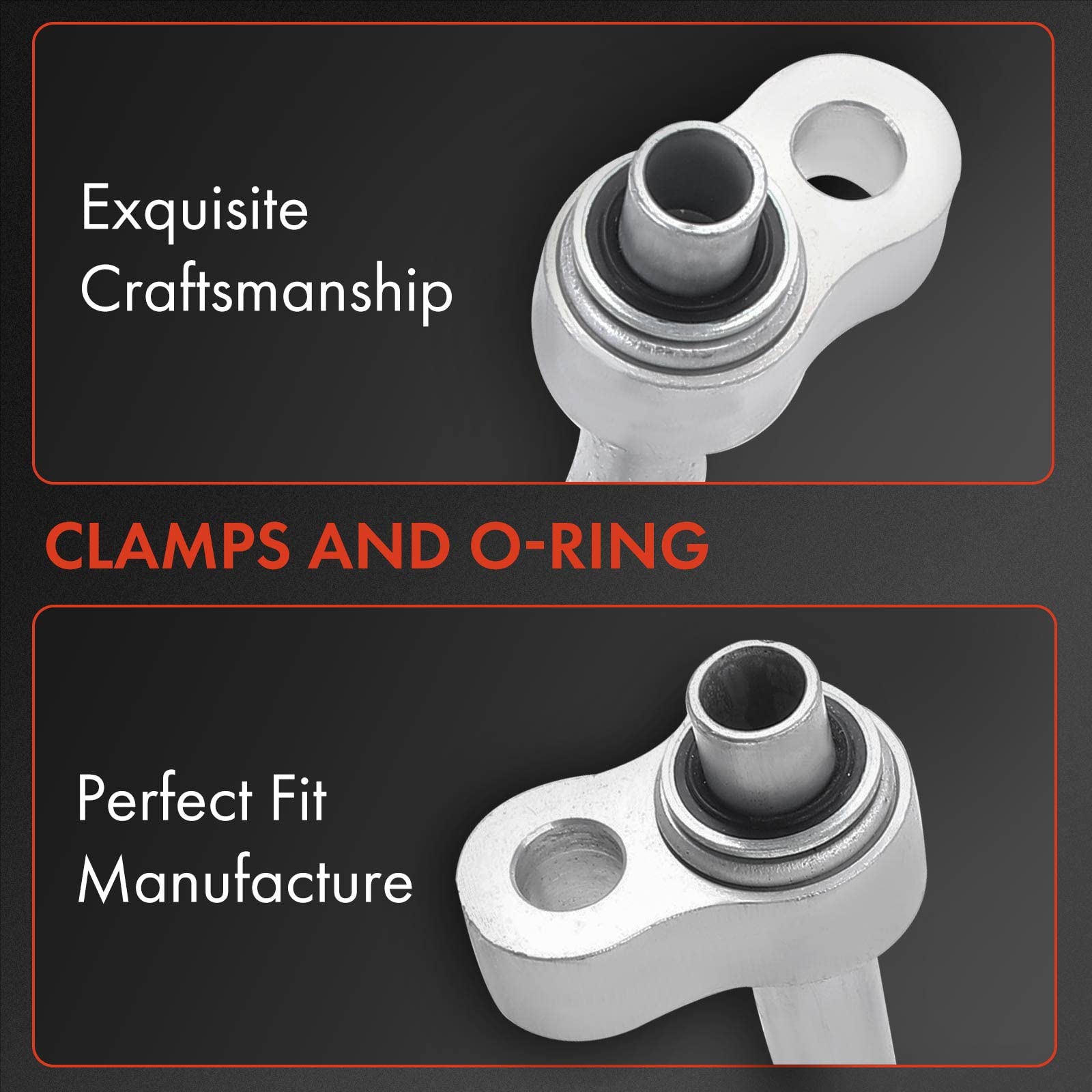 A-Premium AC discharge line hose assembly—GMC fitment for Sierra and Yukon reliability.