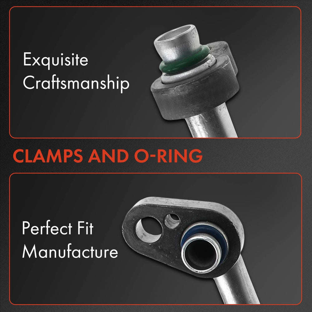 A-Premium Elantra GT 2013 discharge line hose supports efficient A/C circulation