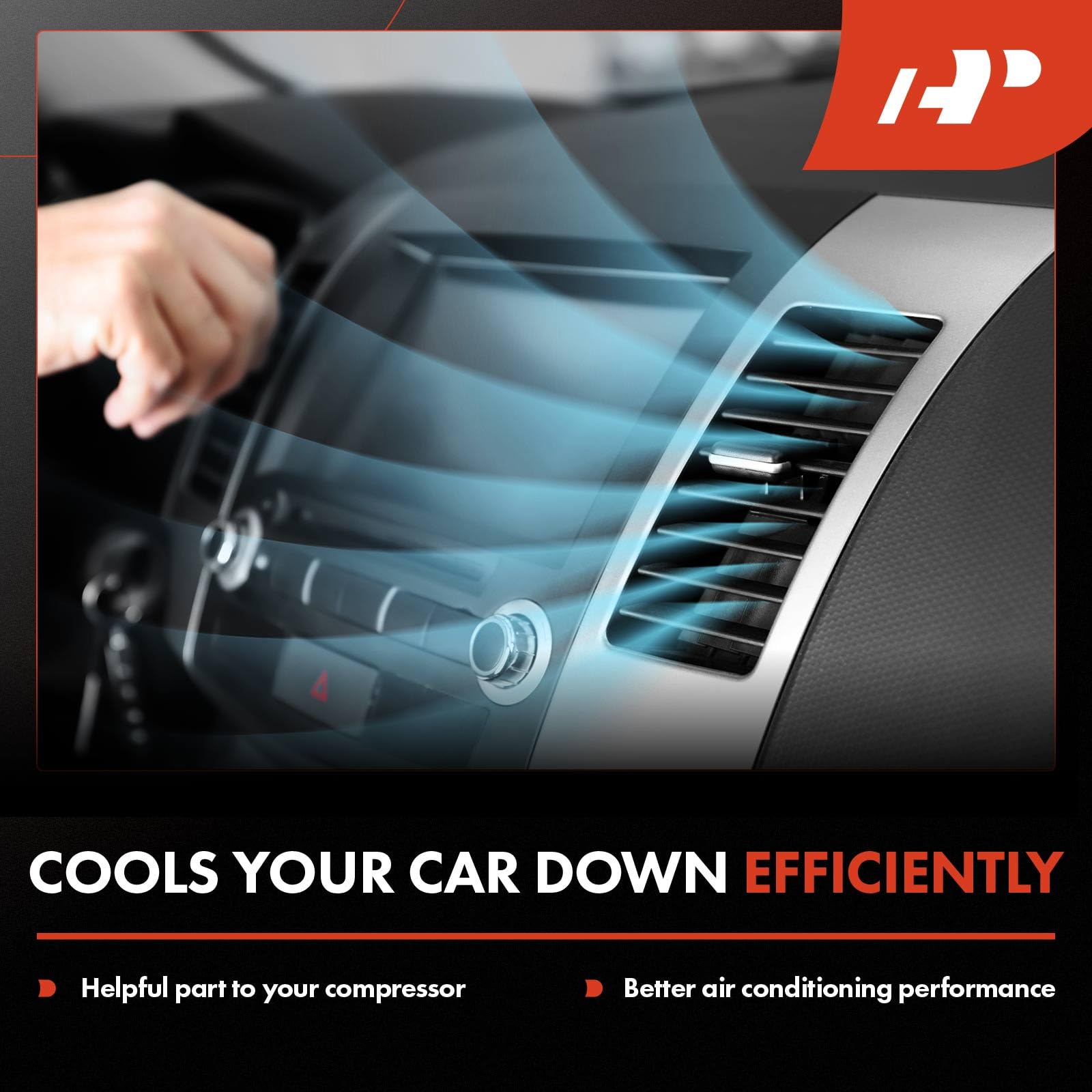 APremium AC expansion valve for Honda CR-V/Civic improves cooling efficiency