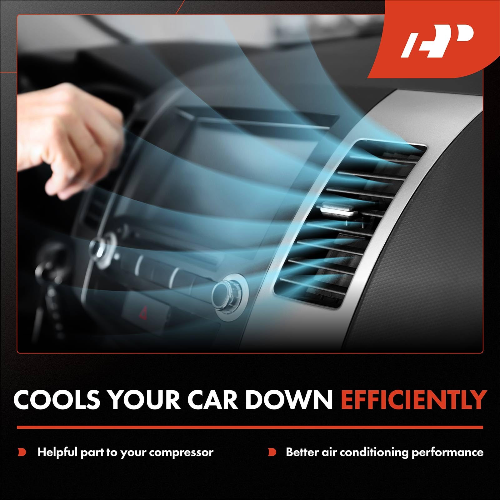 A-Premium AC expansion valve for Lexus RX350 assembly supporting consistent cabin cooling.