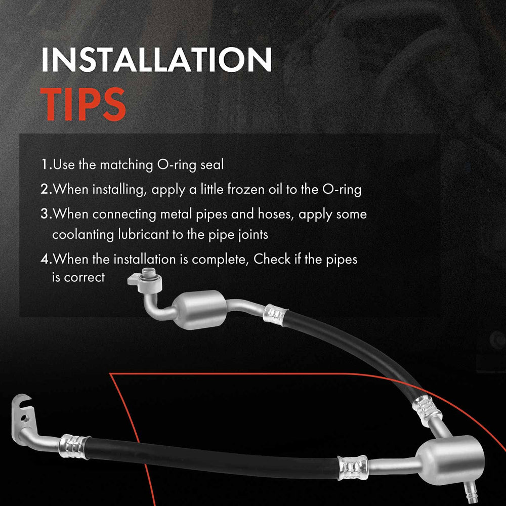 A-Premium hose with HA113504C references ensures compatibility checks