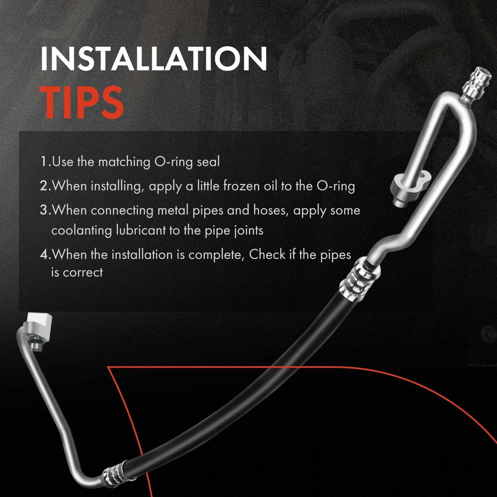 A-Premium AC hose replacement supports restoring HVAC system performance.