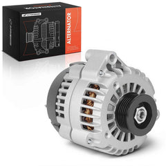 A-Premium alternator front view shows a rugged GM-ready build.