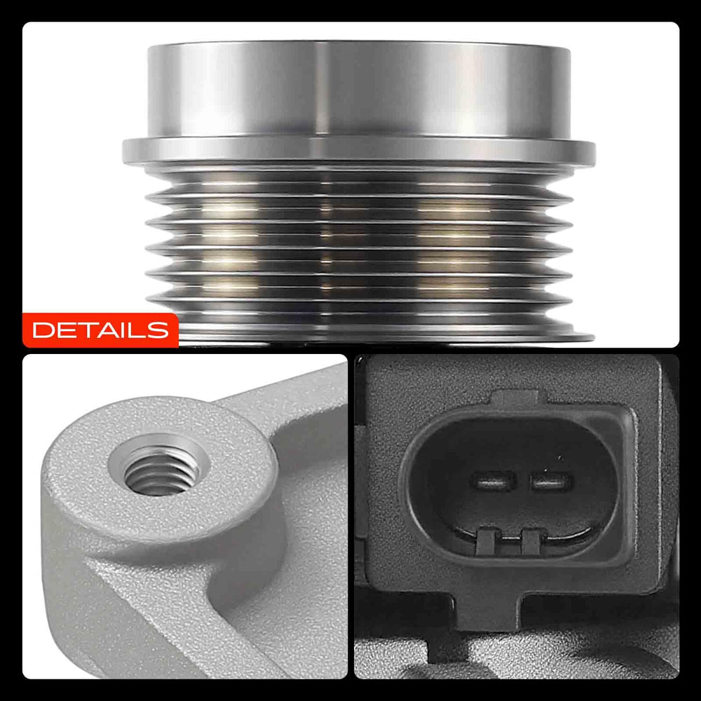 A-Premium alternator installed in a Toyota Corolla demonstrates integration in context.