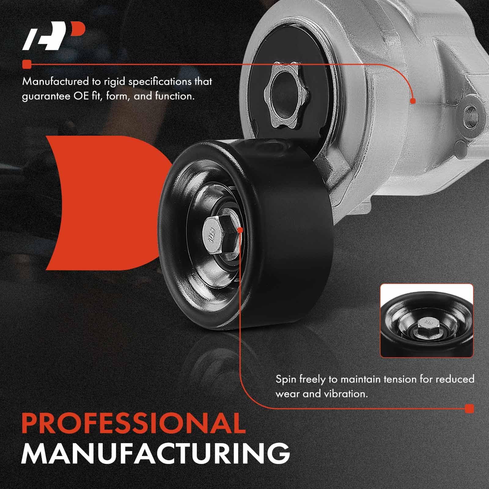 A-Premium belt tensioner assembly parts pack ready for installation