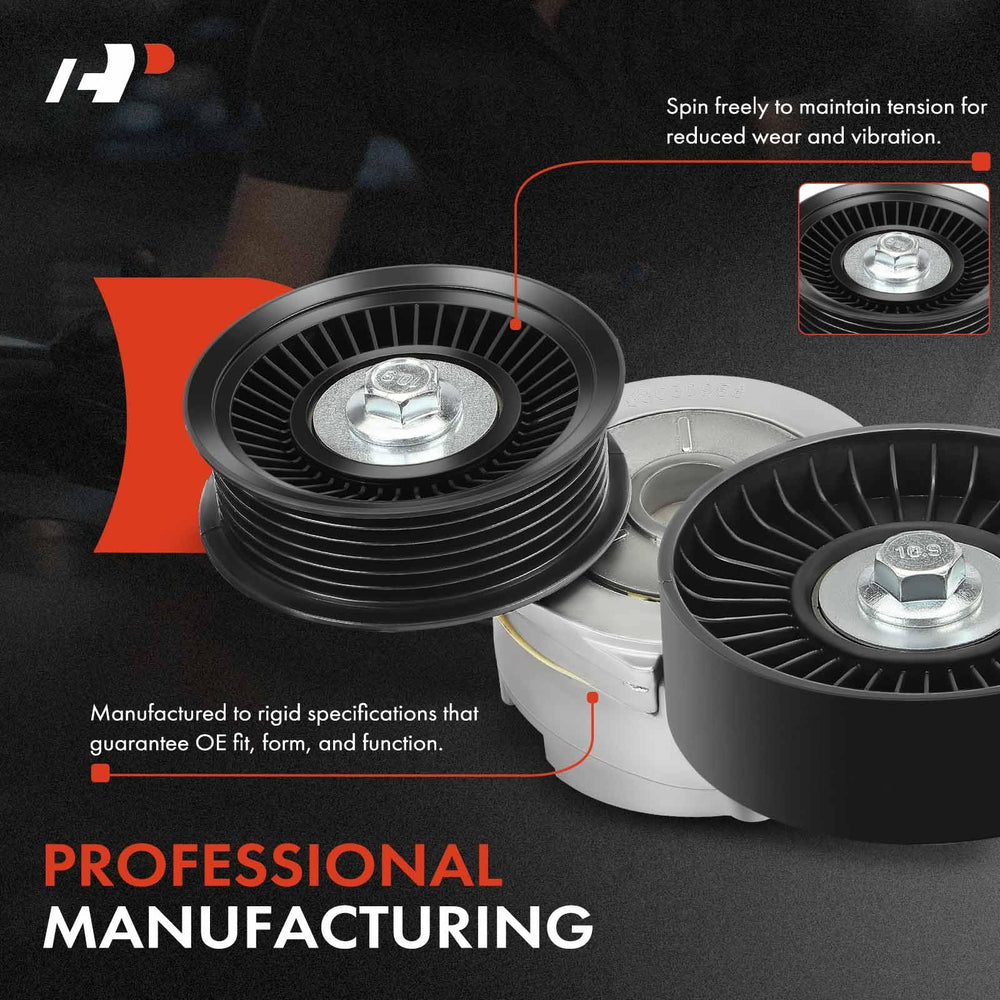A-Premium belt tensioner with pulley for Jeep Commander supports reliable belt operation
