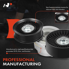 A-Premium belt tensioner with pulley for Jeep Commander supports reliable belt operation
