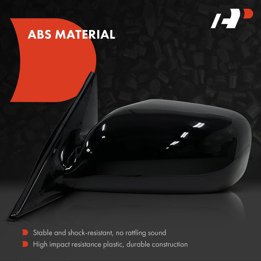 A-Premium black exterior Camry mirror front-left enhances factory look