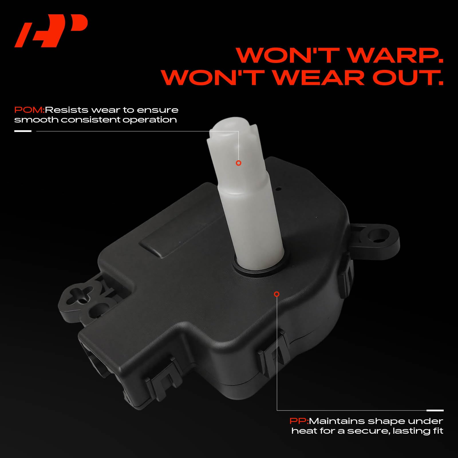 A-Premium blend door actuator for Mercury Monterey auxiliary position maintains cabin comfort.