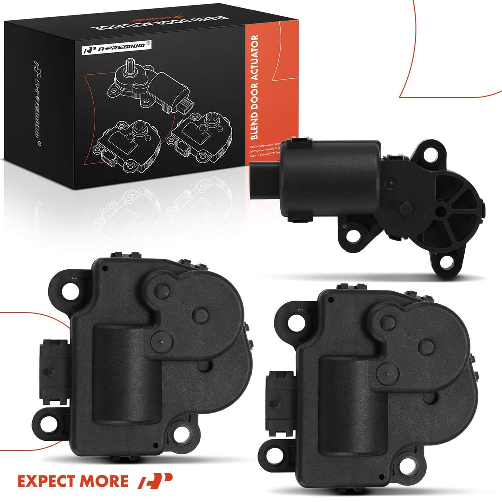 A-Premium blend door actuator brand reassurance and compatibility badge