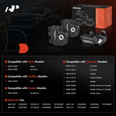 A-Premium blend door actuator mode component for precise vent selection