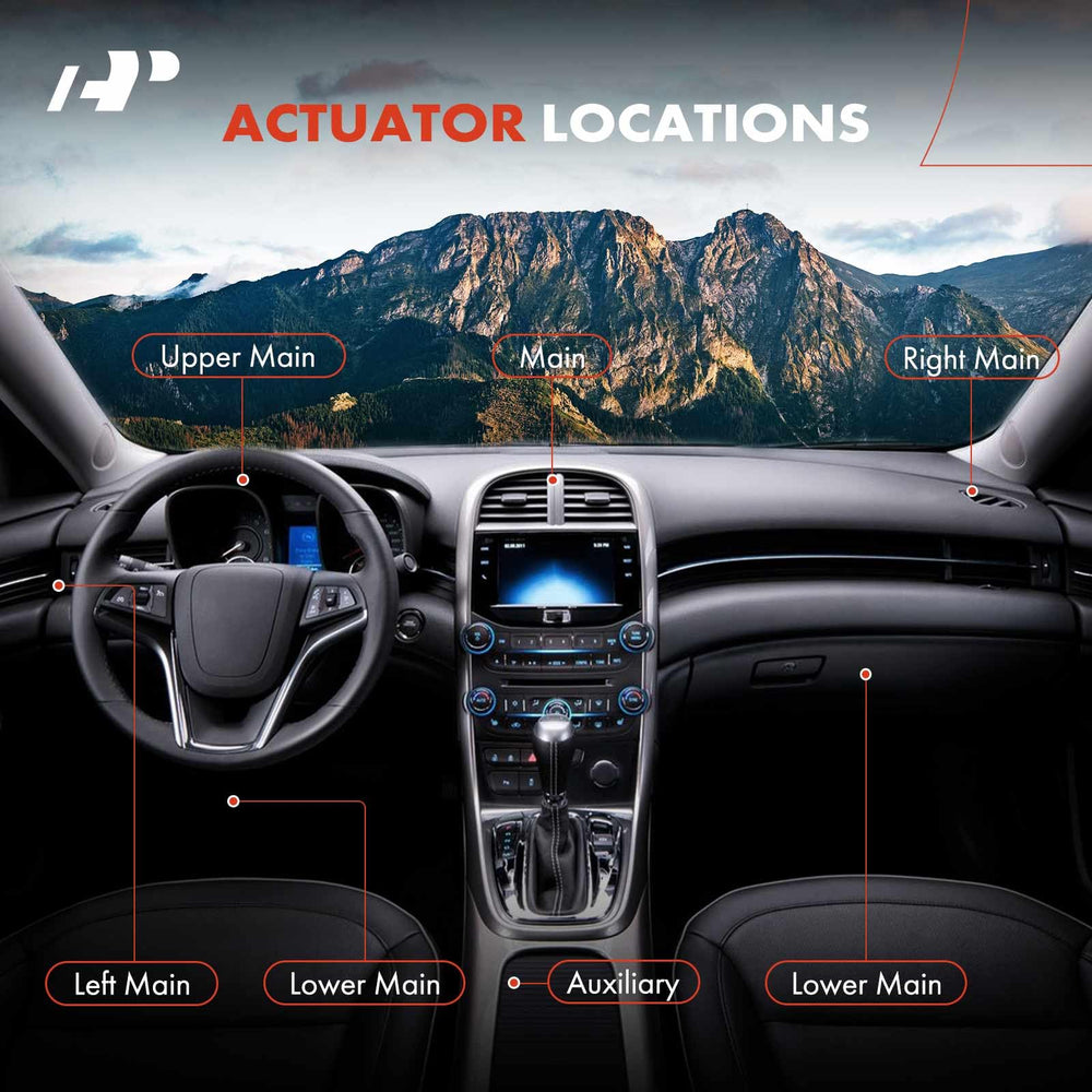 A-Premium blend door actuator temperature control part for accurate climate control