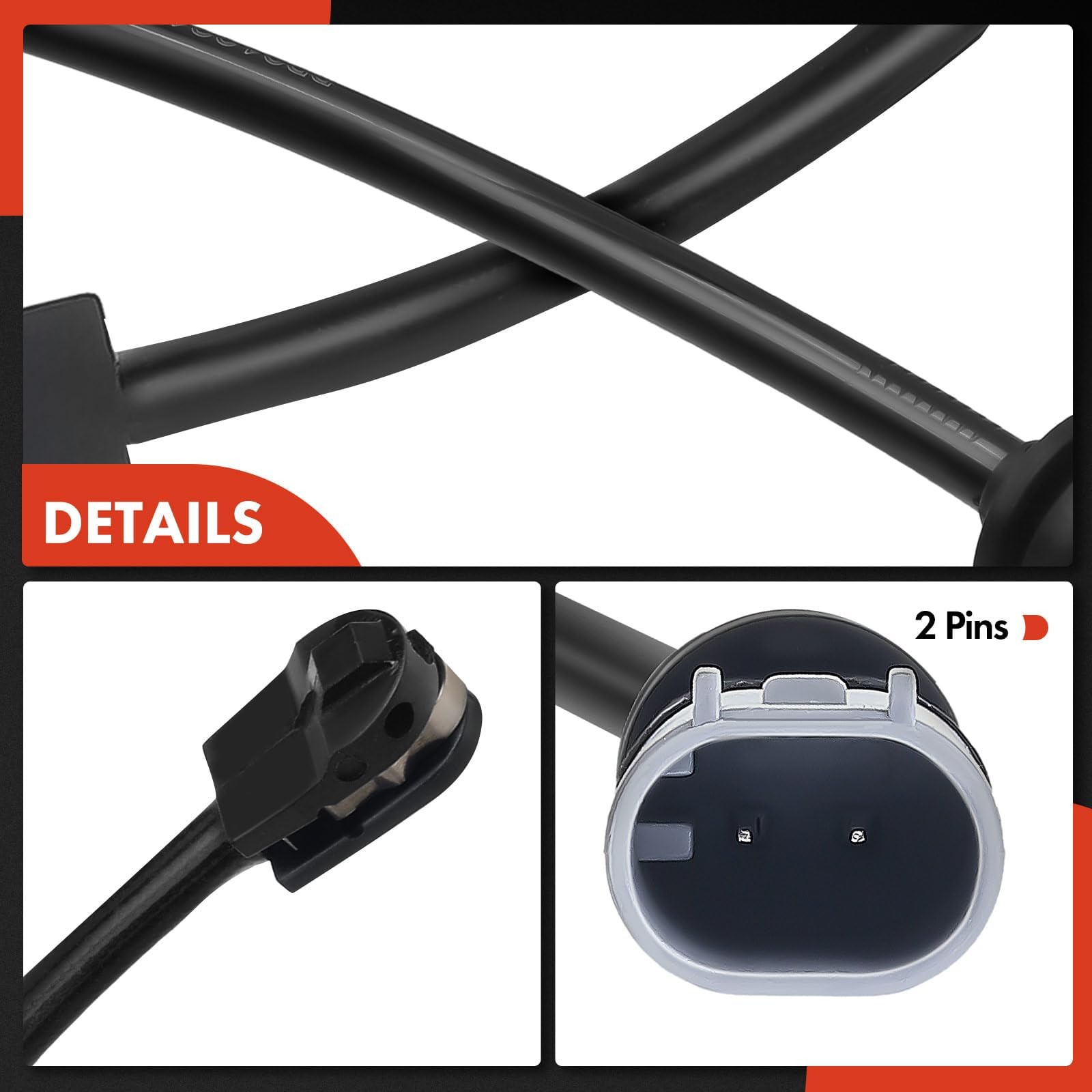 A-Premium BMW 650i rear-right wear sensor wiring