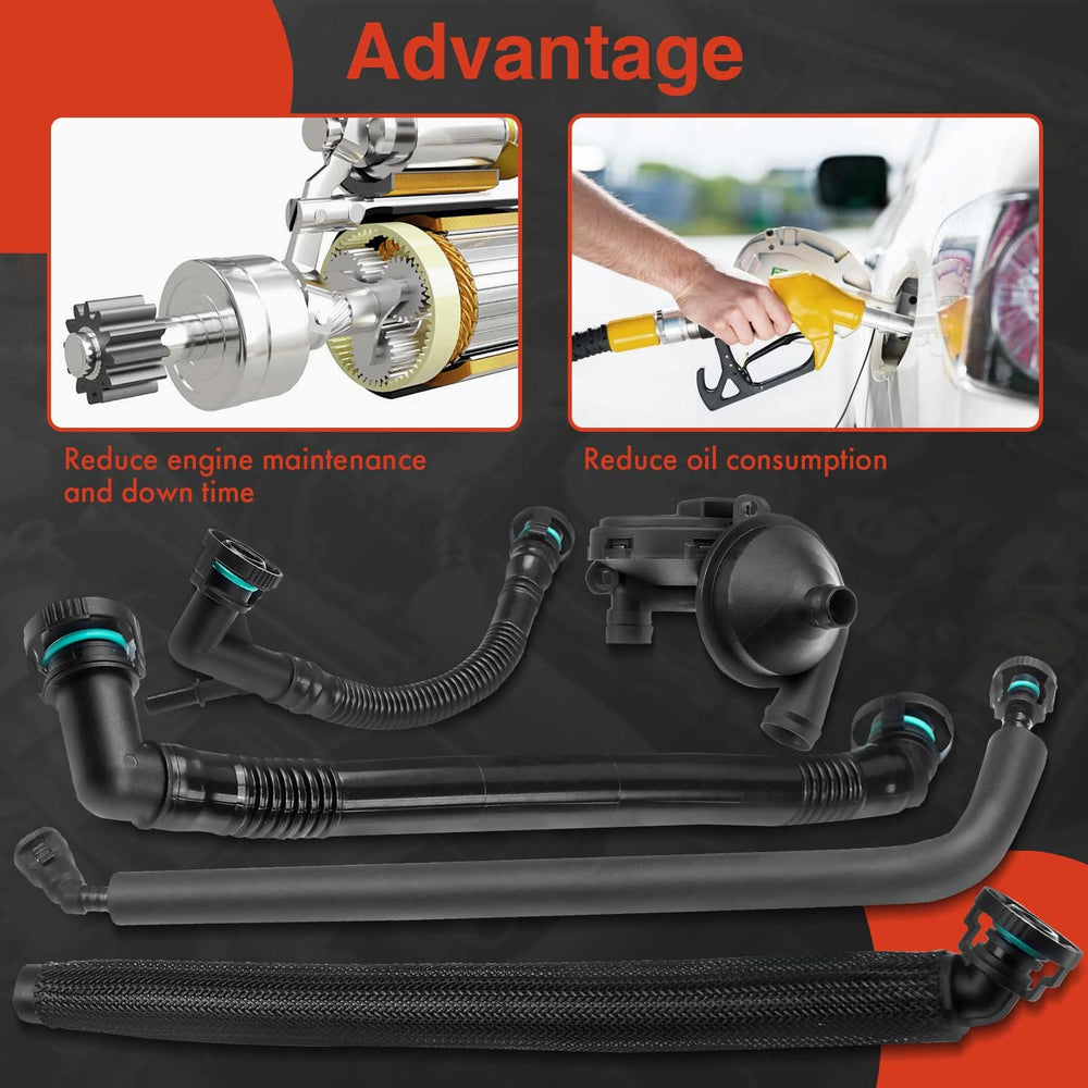 A-Premium BMW engine ventilation kit packaging highlights model compatibility.