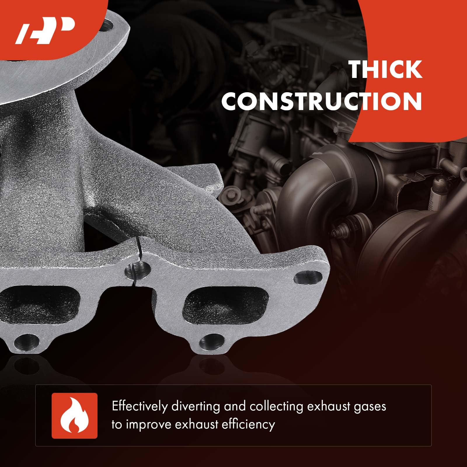A-Premium bolts kit ready for sturdy manifold mounting