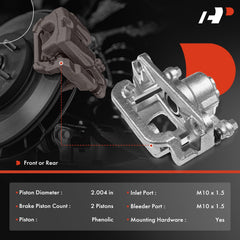 A-Premium brake caliper front-right assembly ensuring balanced braking response.