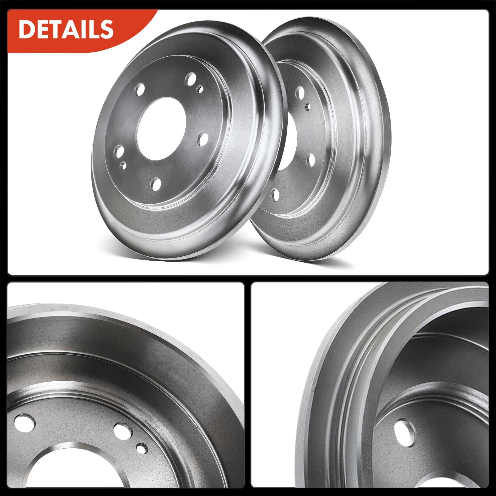 A-Premium packaging and brake kit components ready for shipment.