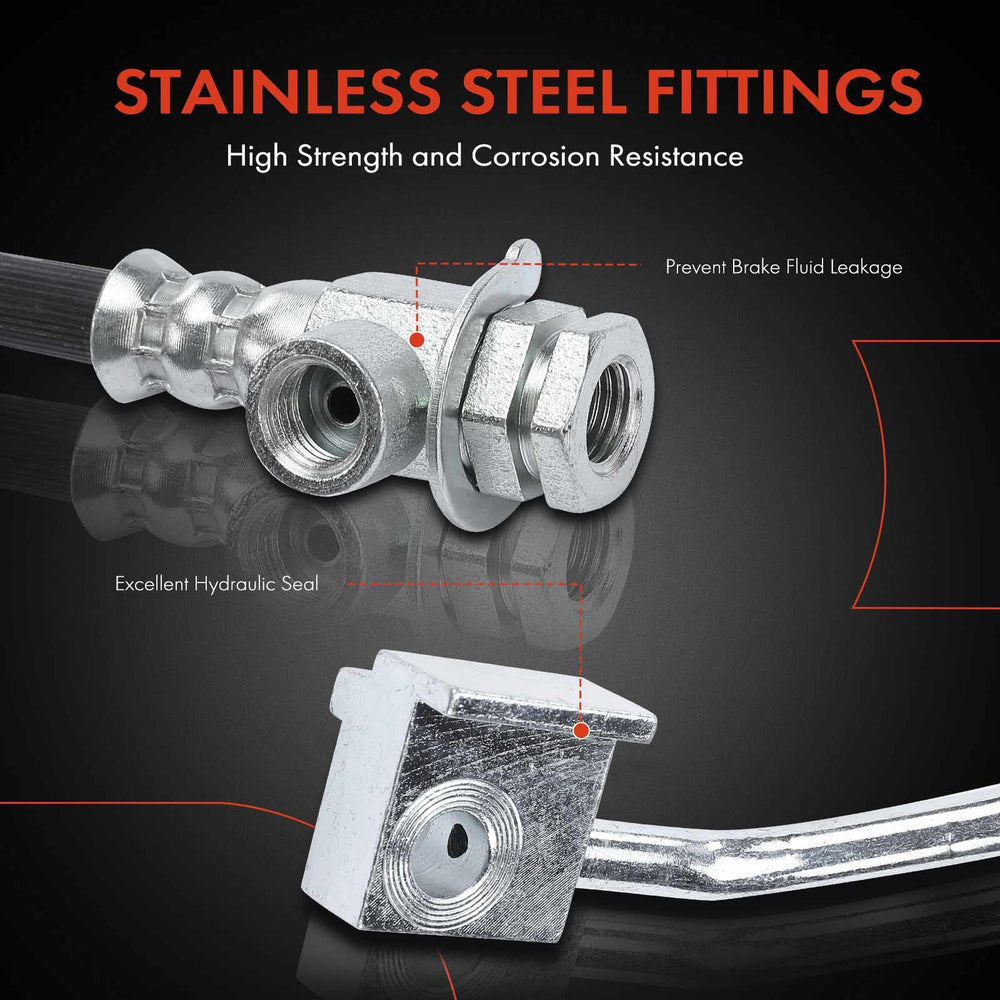 A-Premium brake hose Bronco-fit demonstrates Ford compatibility for Bronco models.