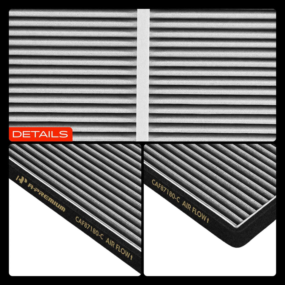 A-Premium packaging for cabin filter ensures safe storage during shipping.