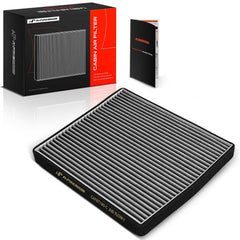 A-Premium cabin air filter under glove box for Volvo improves interior air freshness.