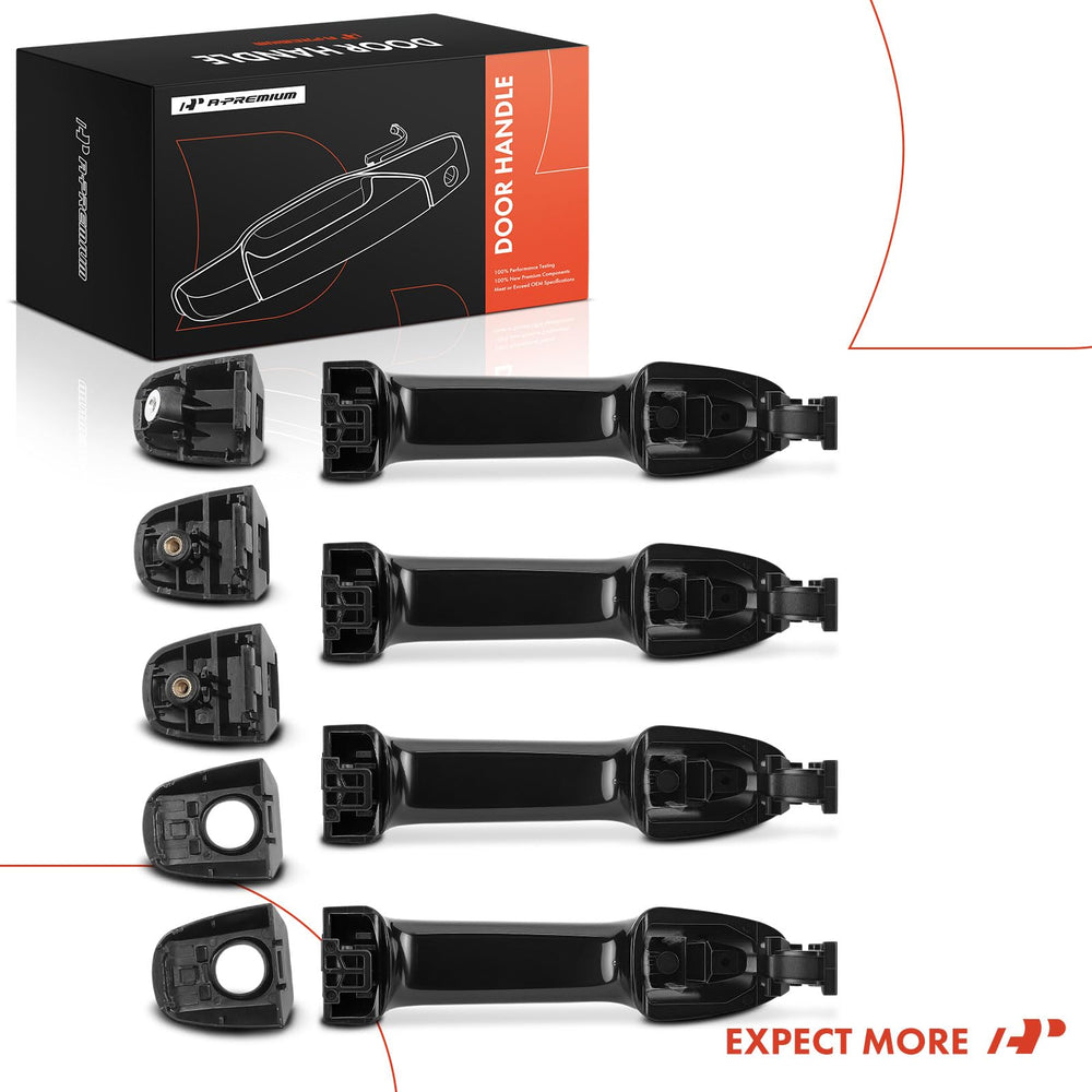 A-Premium Camry door handle packaging with four handles