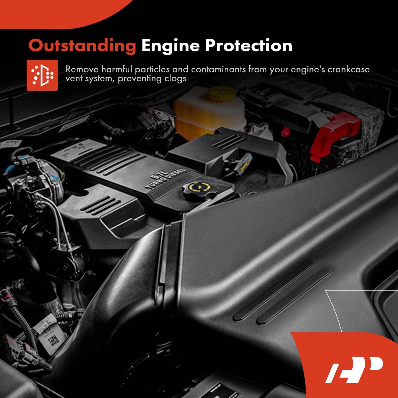A-Premium CCV filter element for Workhorse R26 reduces contamination risk