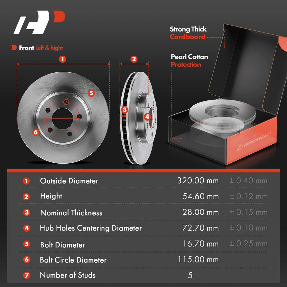 A-Premium ceramic brake pads delivering low dust and quiet operation