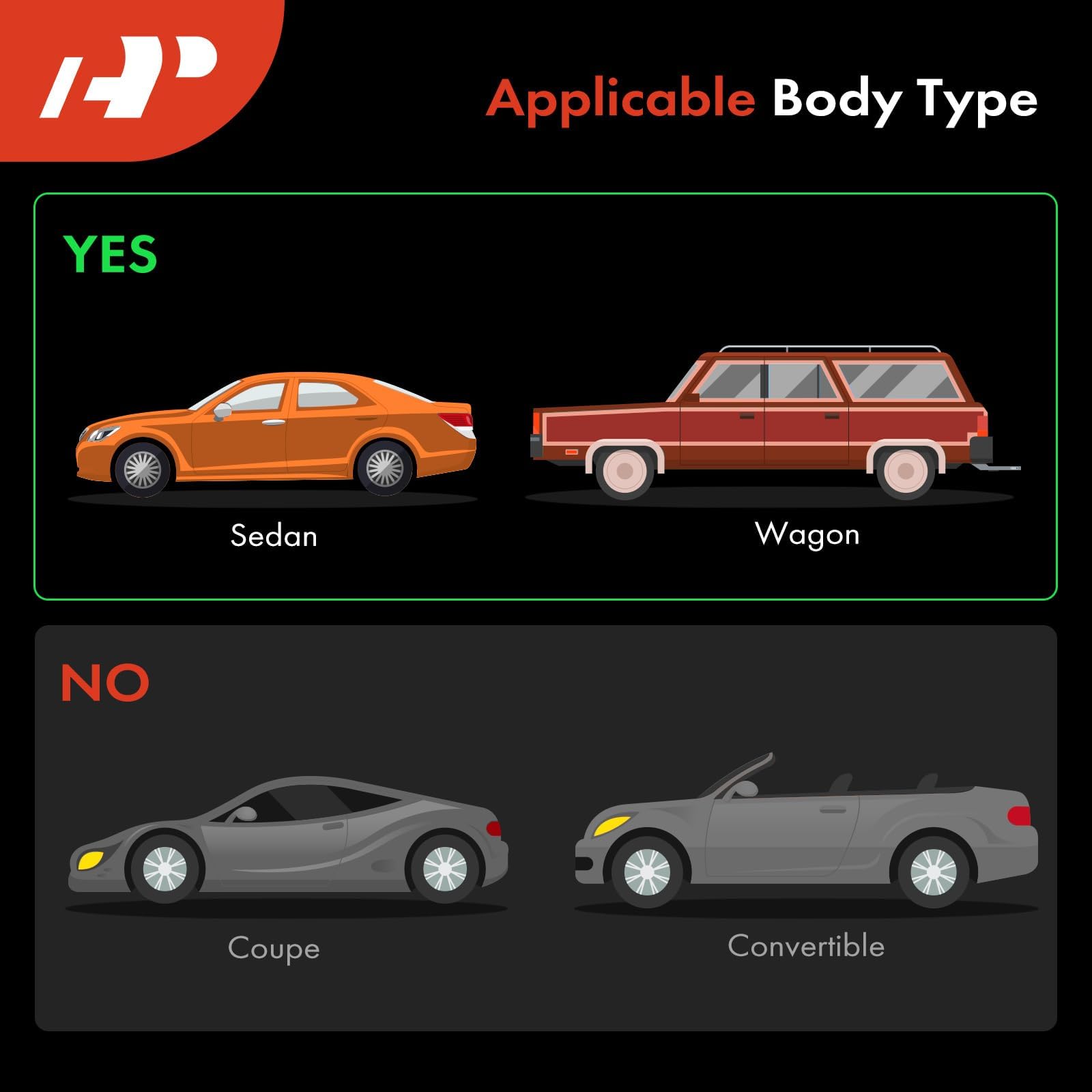 A-Premium compatibility guide image shows compatible BMW E90/E91 models.