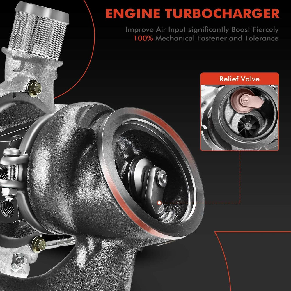A-Premium turbocharger kit for Buick Encore 2013-2021, engine area, high reliability