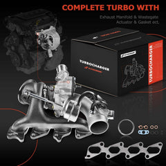 A-Premium turbocharger kit for Chevy Sonic 2012-2020, side view, efficient boost