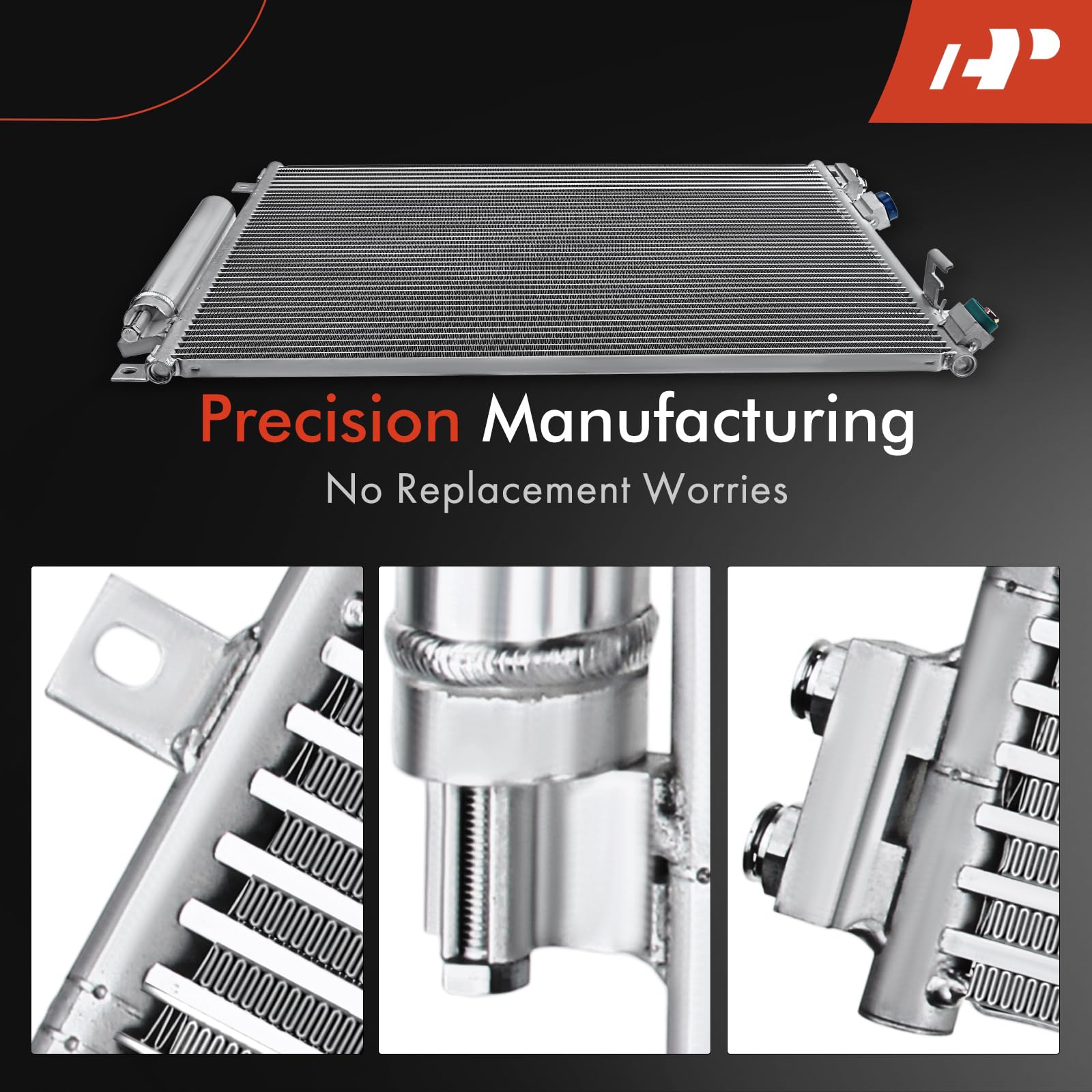 A-Premium condenser packaging image highlights included hardware.