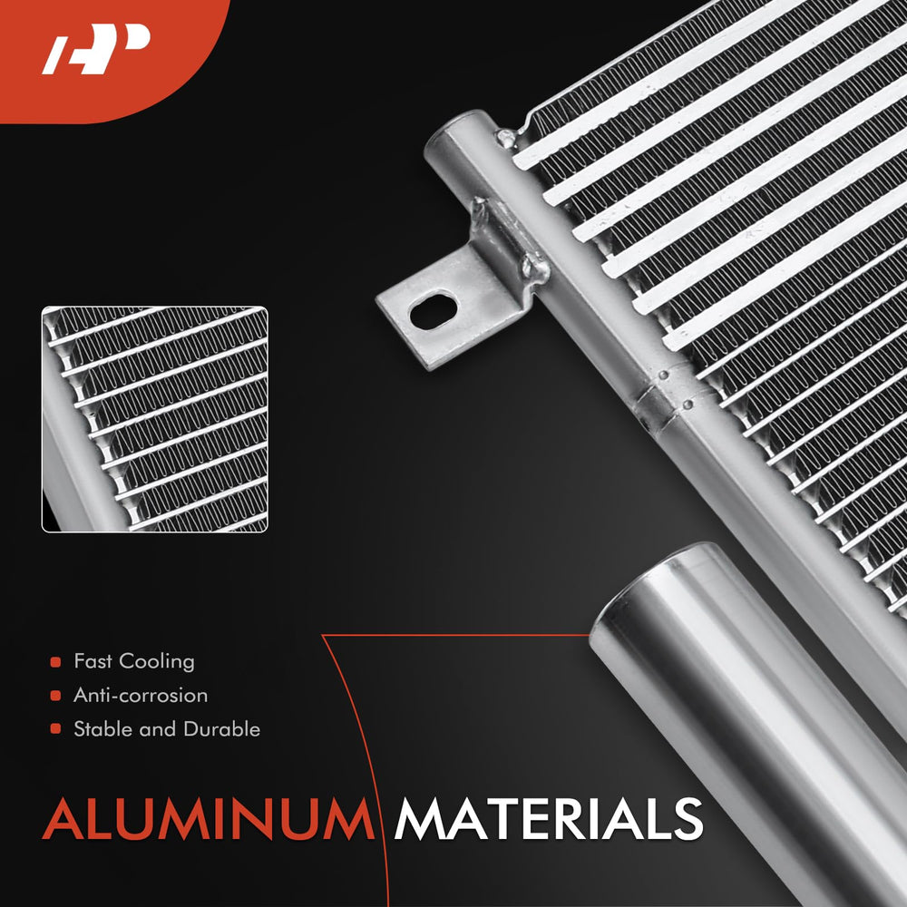A-Premium condenser side profile highlights slim design for easier installation.