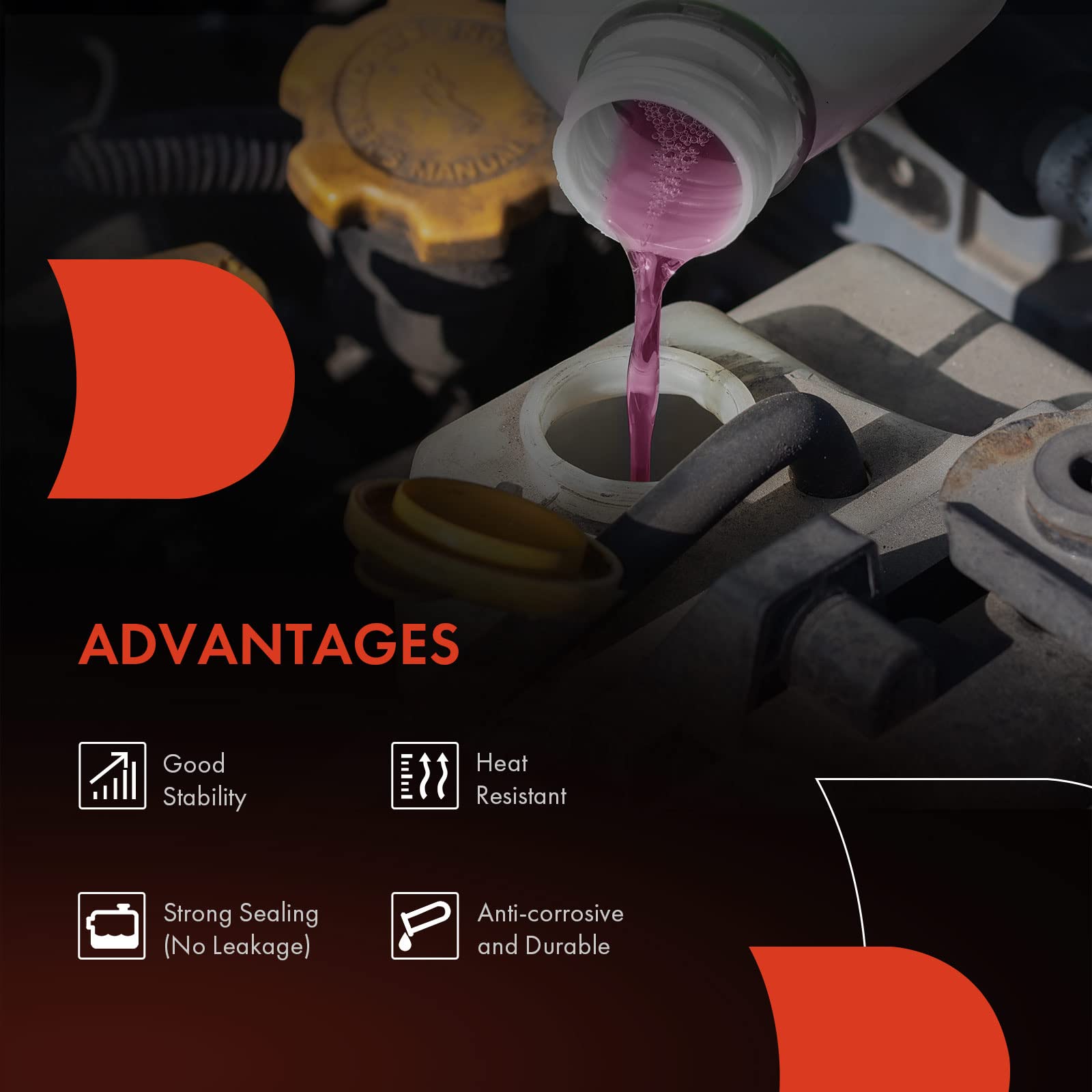 A-Premium expansion tank without sensor for straightforward replacement